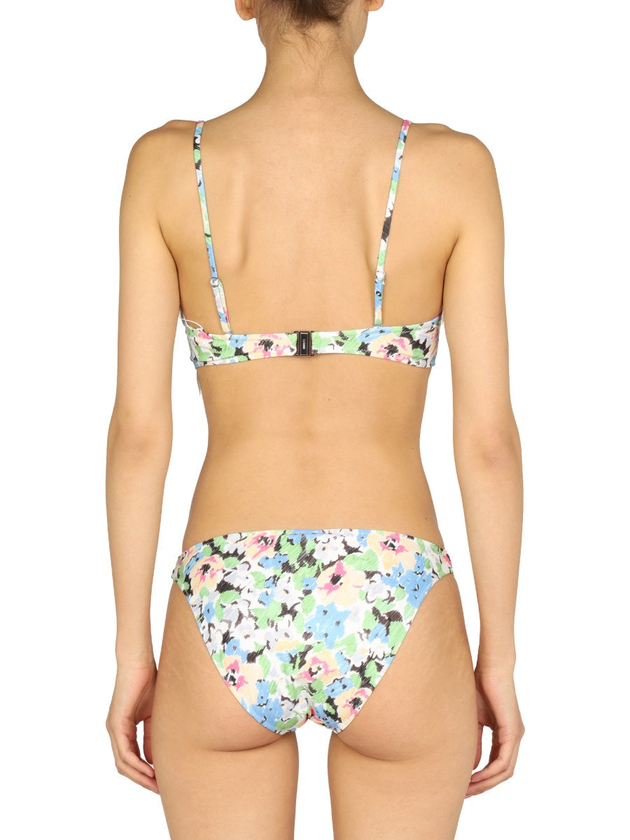 Ganni Women Floral Pattern Bikini Briefs