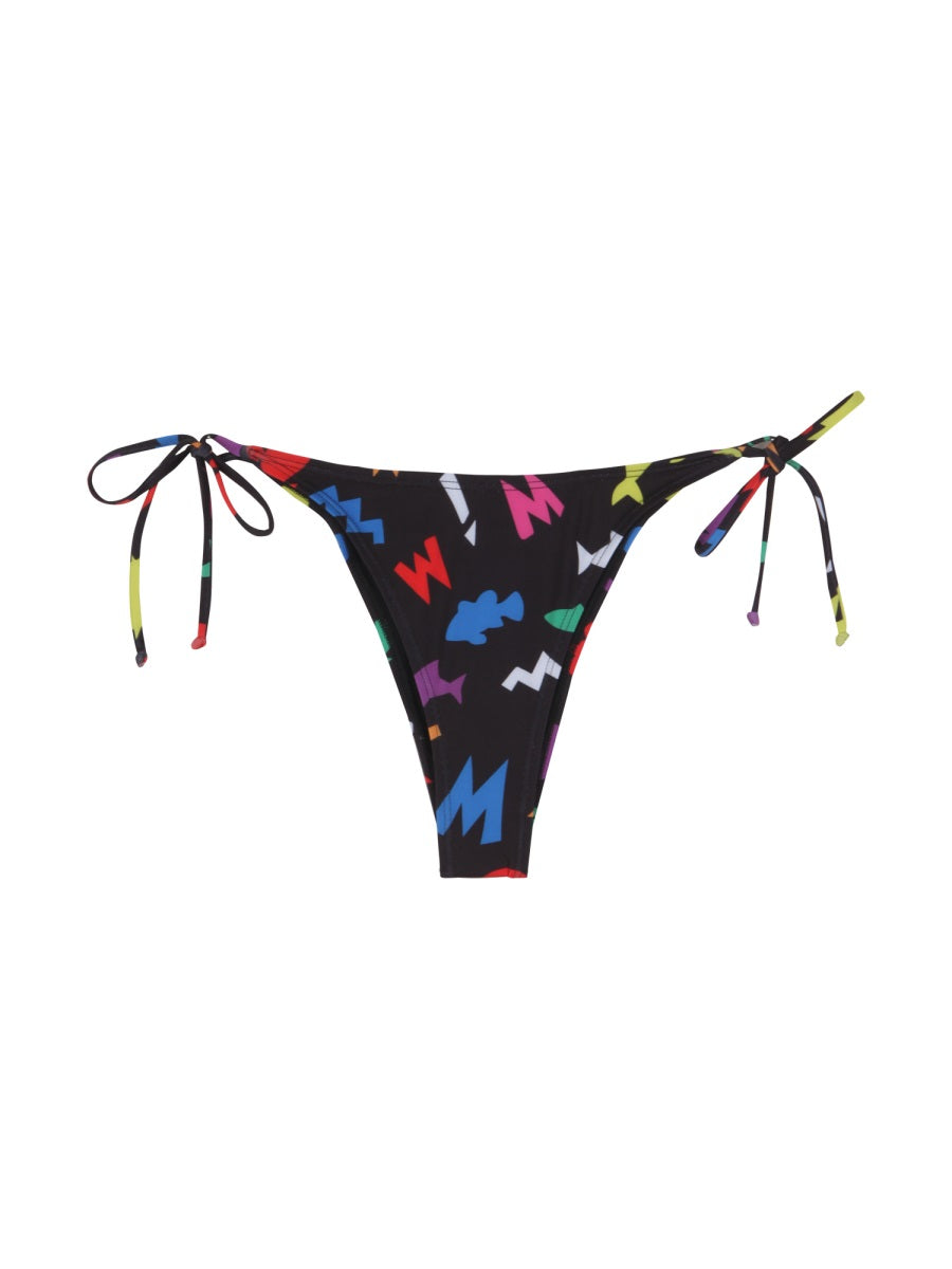 Moschino Women All Over Print Bikini Briefs