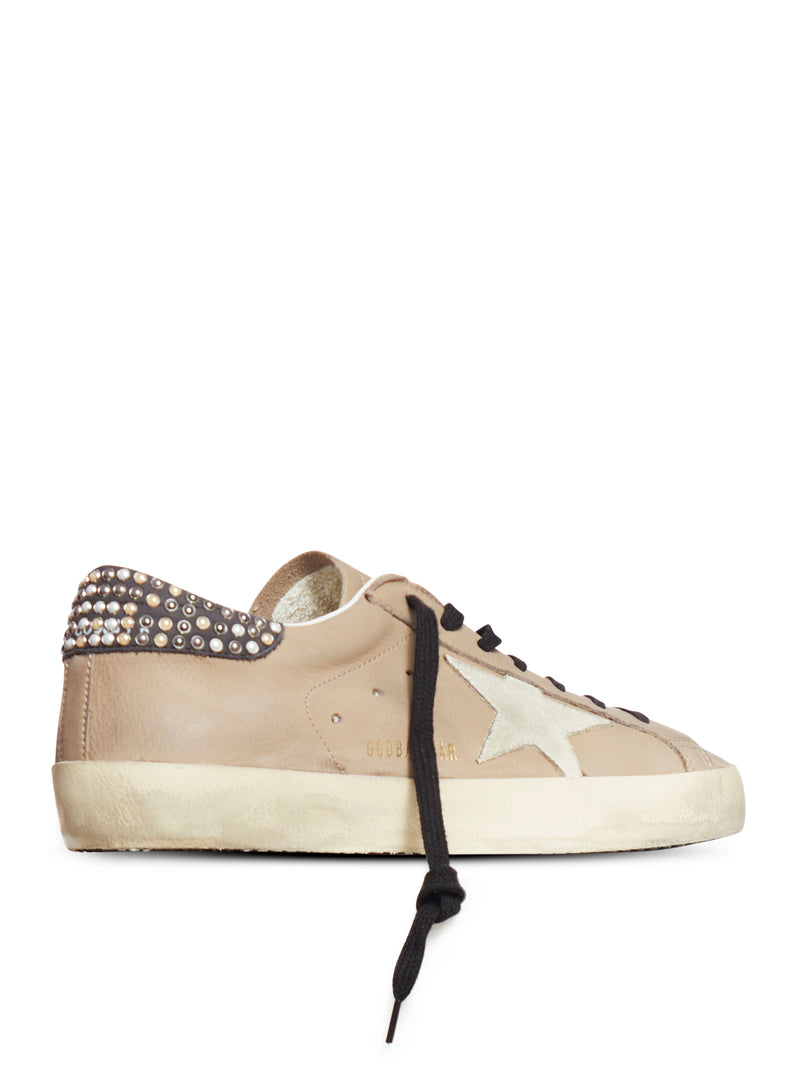 Golden Goose Deluxe Brand Men Super Star With Swarovski Studs