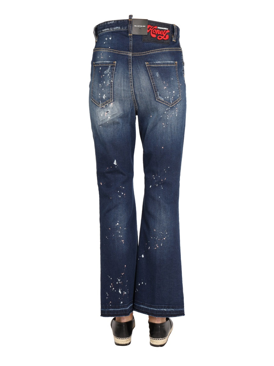 Dsquared Women Jeans Wide Leg