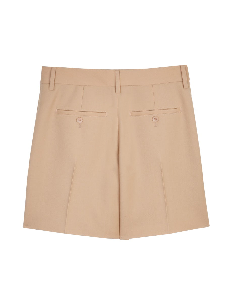 Burberry Women Shorts With Pleats