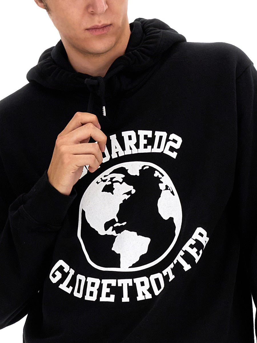 Dsquared Men Globetrotter Sweatshirt