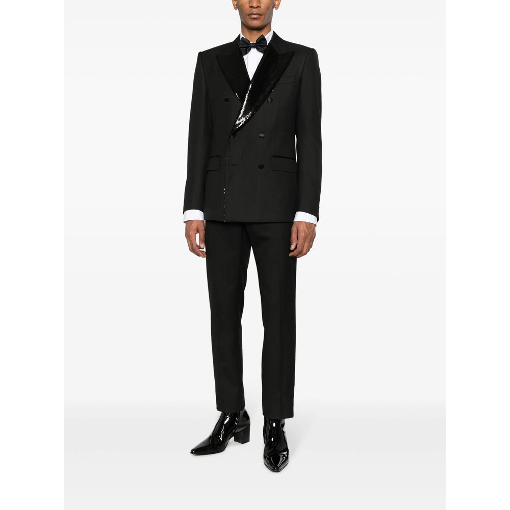 Dolce & Gabbana Black Jackets - Blazers Men