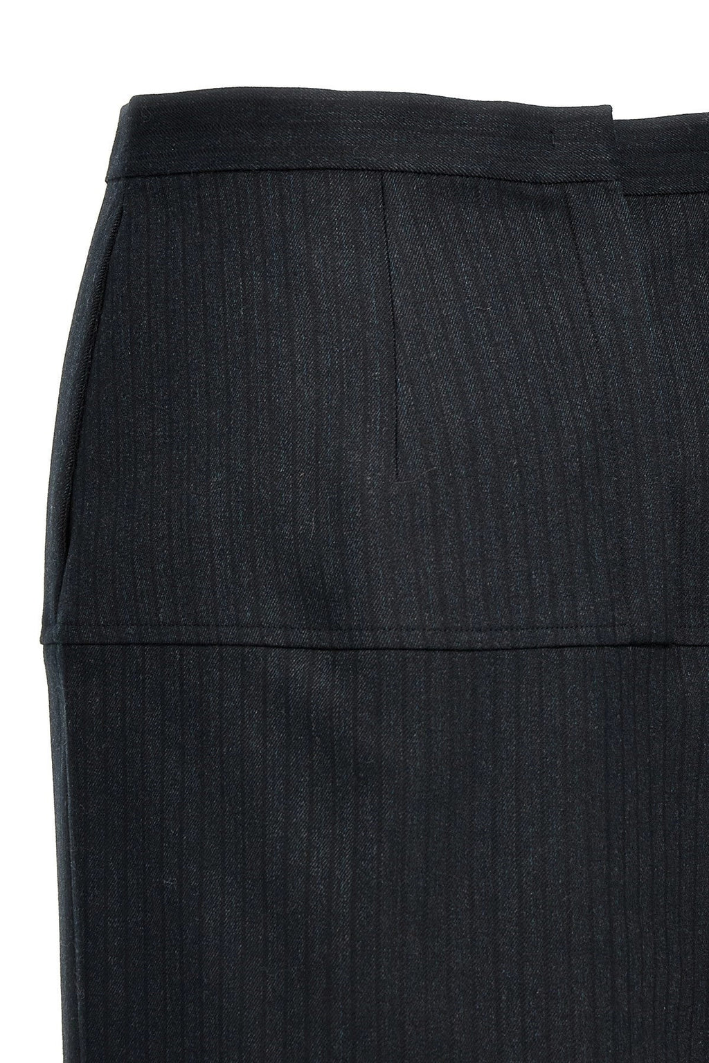 Fendi Women Pinstriped Wool Skirt