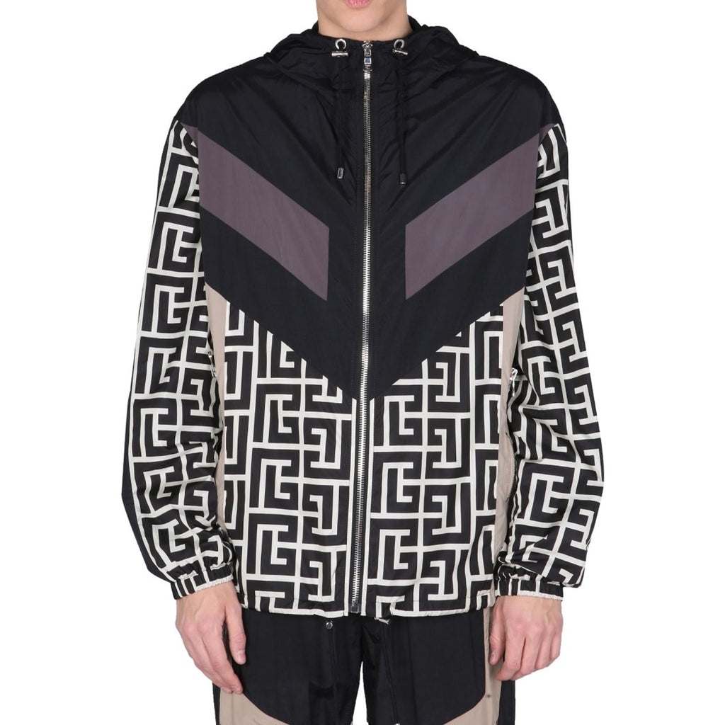 Balmain Nylon Monogram Jacket Men