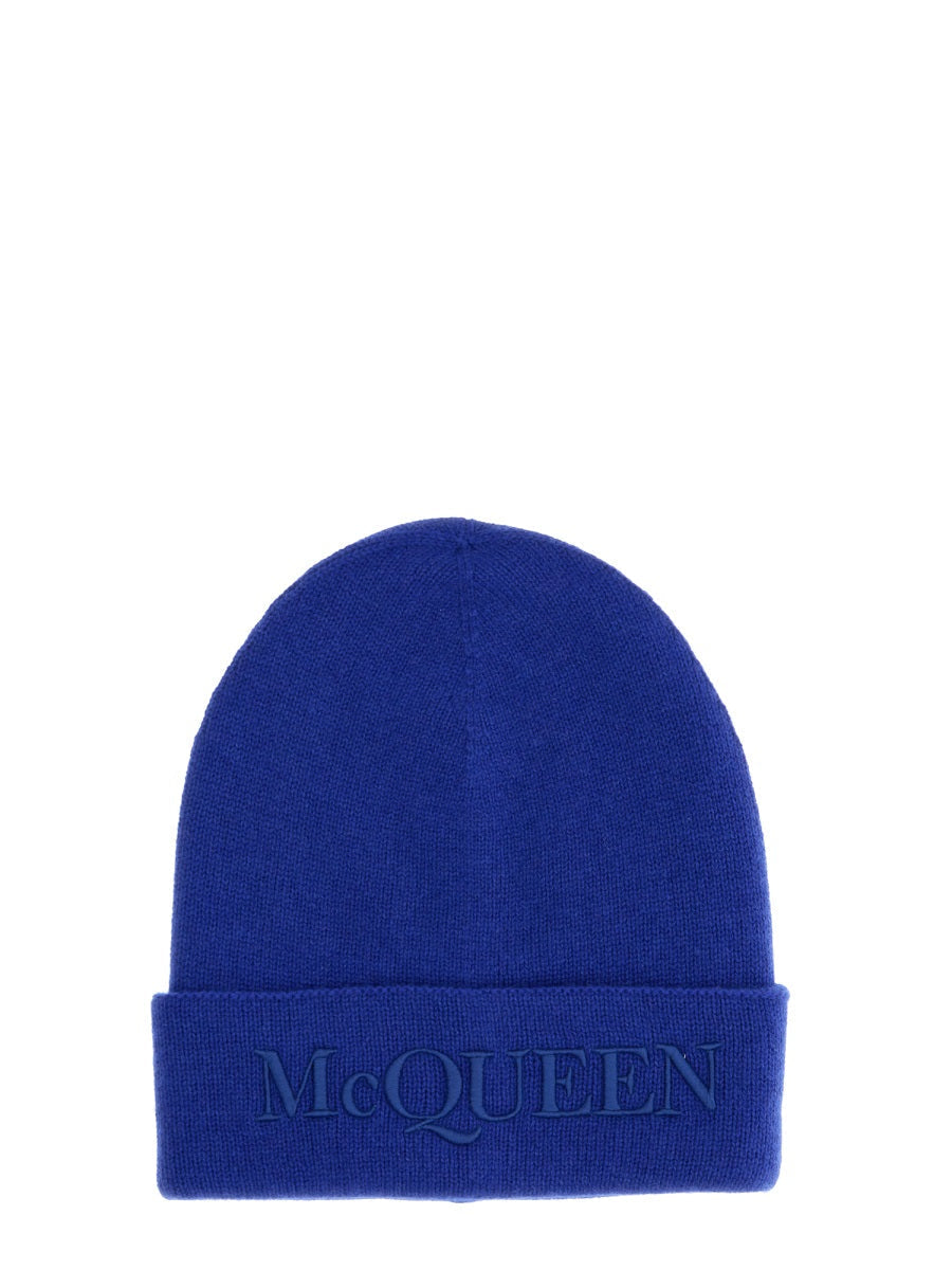 Alexander Mcqueen Men Hat With Logo