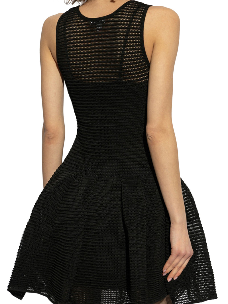Alaia Women Short Dress In Crinoline Mesh
