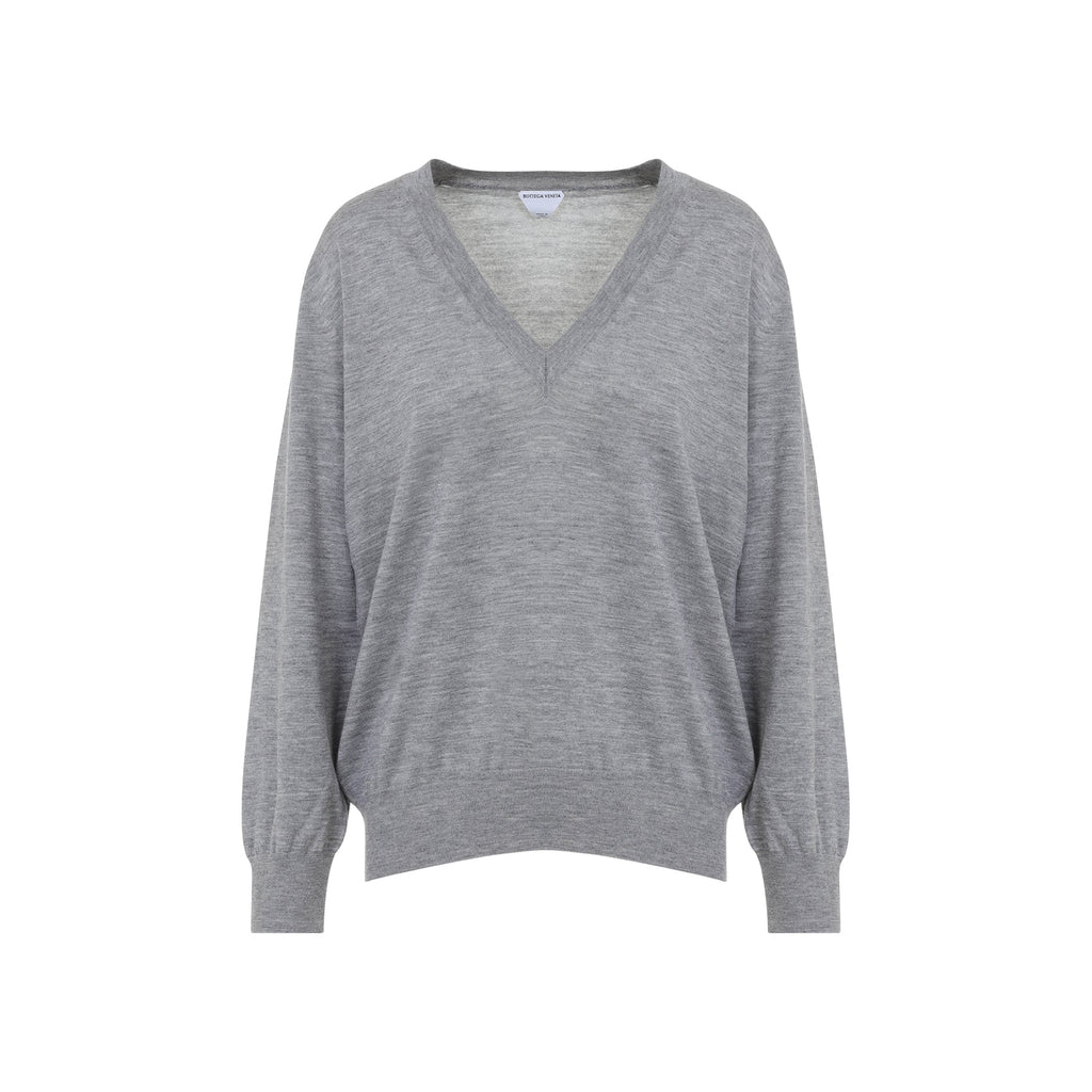 Bottega Veneta V Neck Cashmere Sweater Women