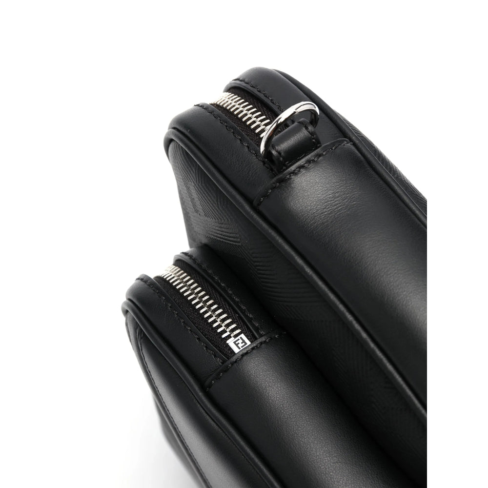 Fendi Black Messenger Bags Men