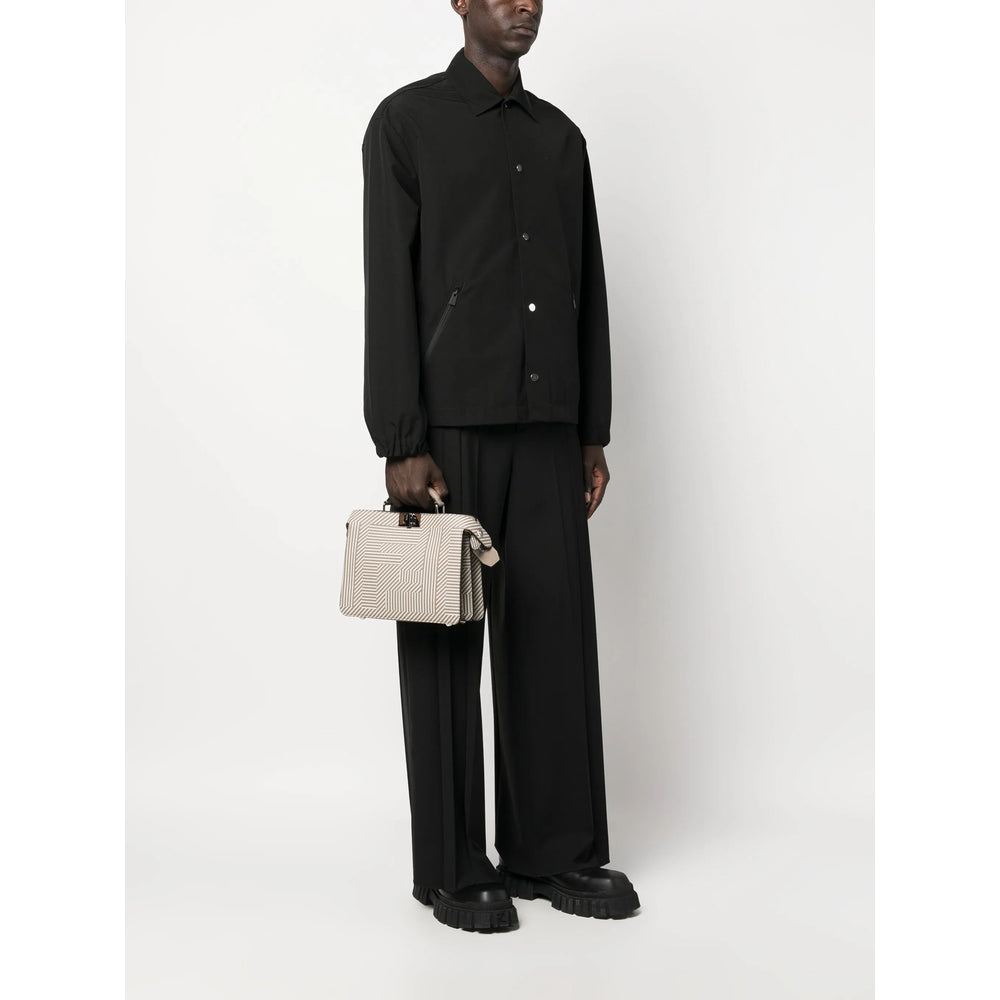 Fendi Neutrals Tote Bags Men