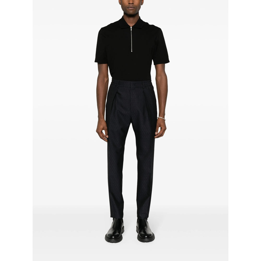 Fendi Blue Trousers - Tapered Trousers Men