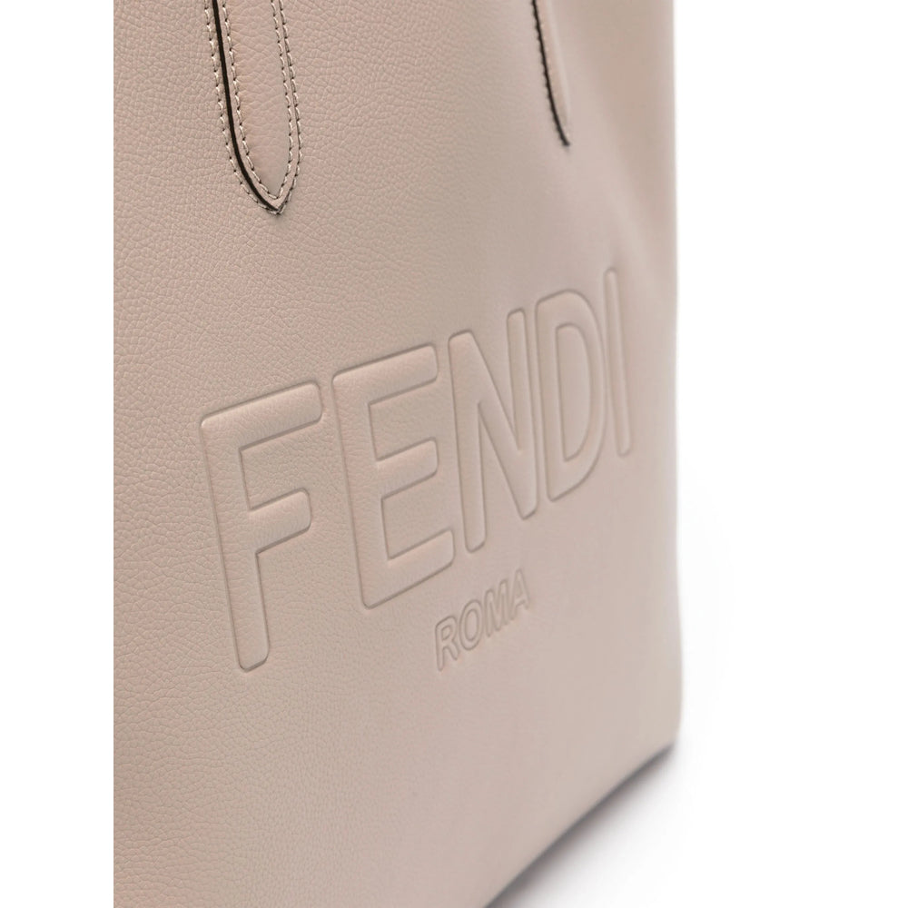 Fendi Neutrals Tote Bags Men