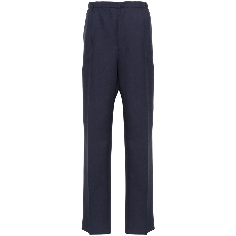 Fendi Blue Trousers - Regular & Straight-Leg Trousers Men