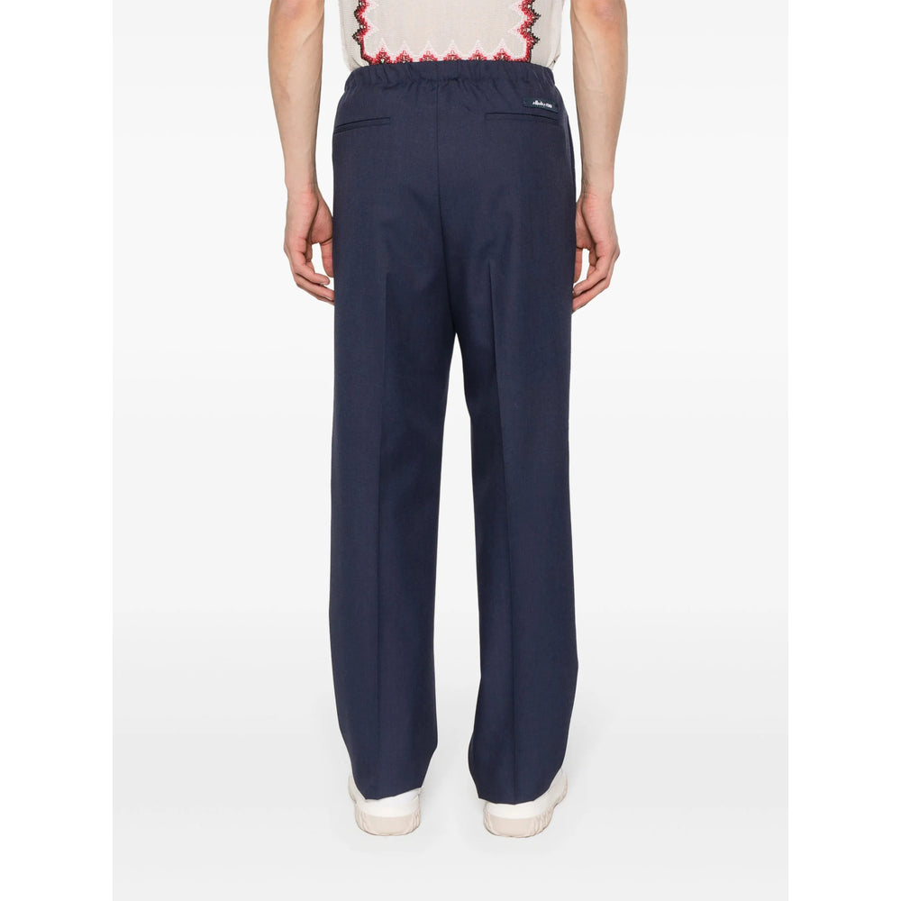 Fendi Blue Trousers - Regular & Straight-Leg Trousers Men