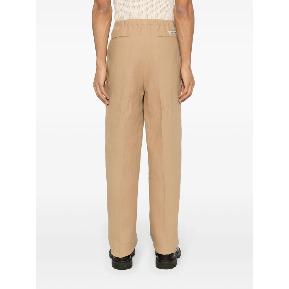 Fendi Neutrals Trousers - Regular & Straight-Leg Trousers Men