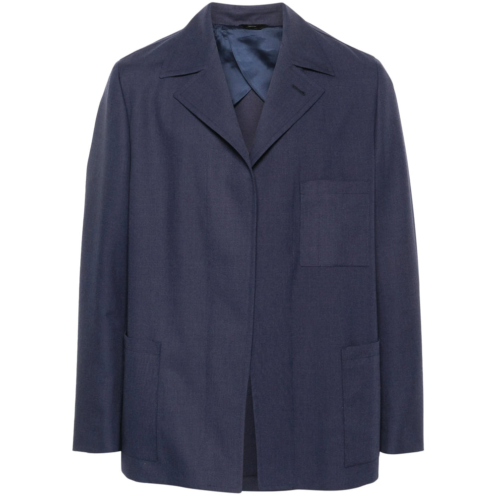Fendi Blue Jackets - Blazers Men