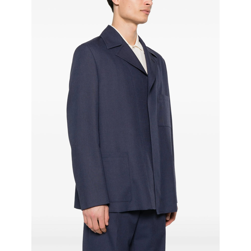 Fendi Blue Jackets - Blazers Men