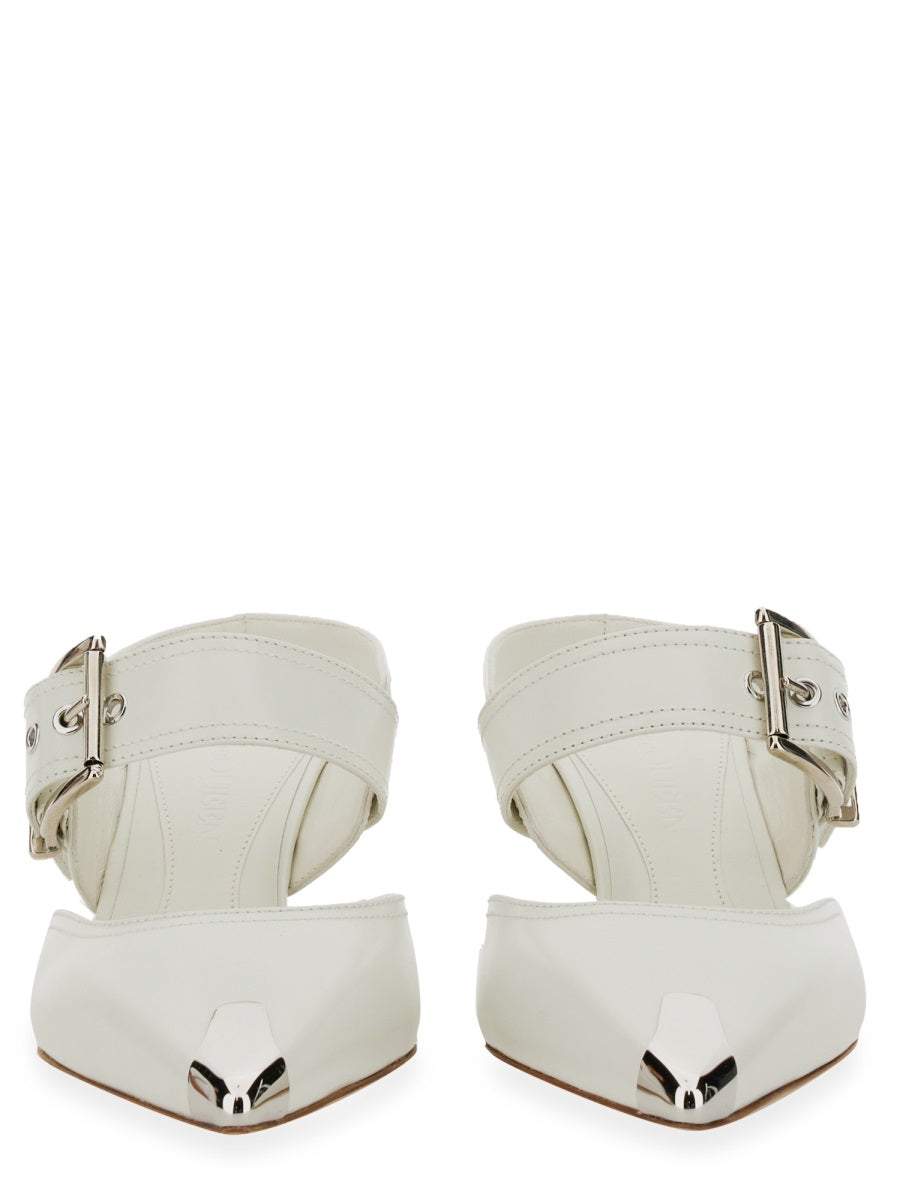 Alexander Mcqueen Women Punk Sandal With Buckle
