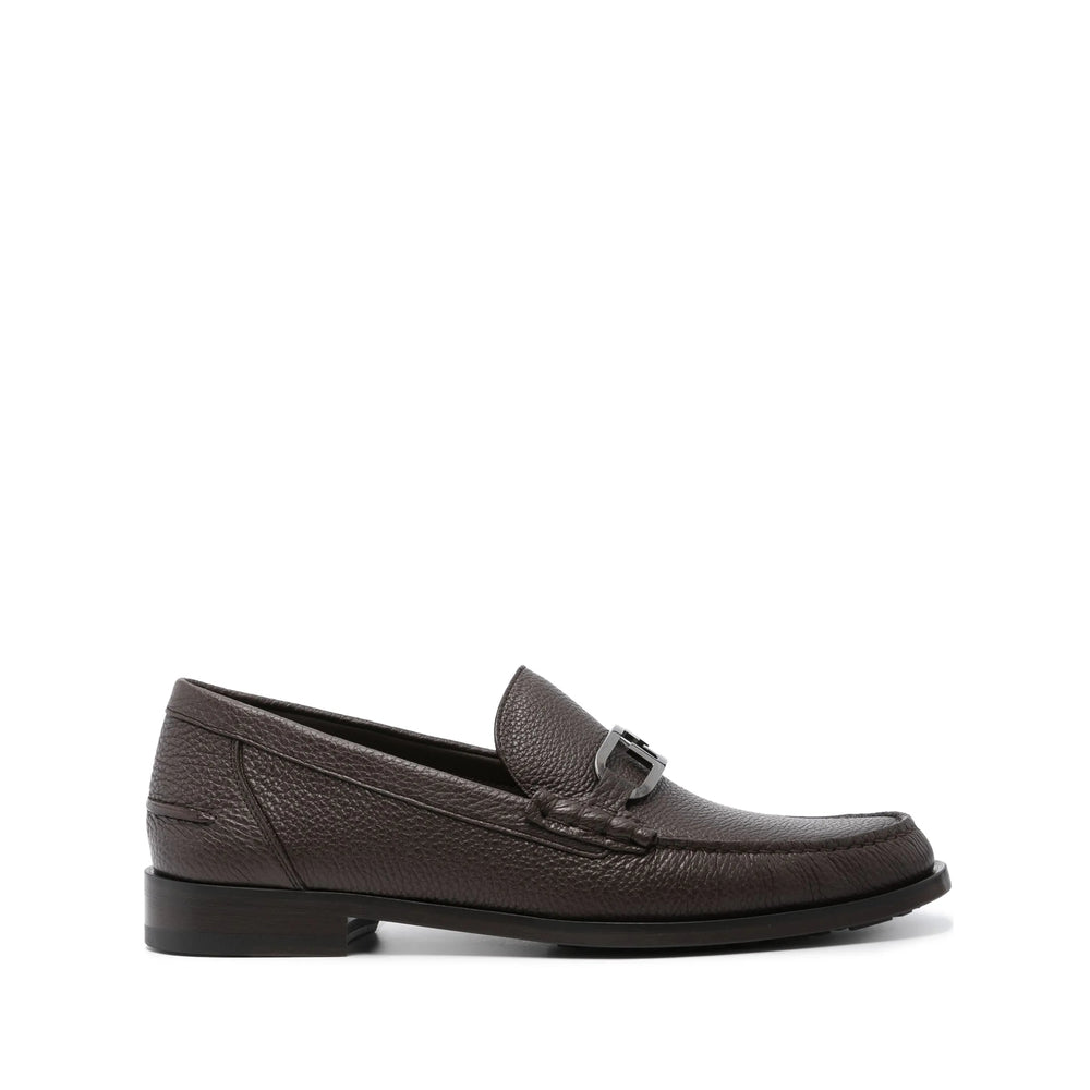 Fendi Brown Loafers Men