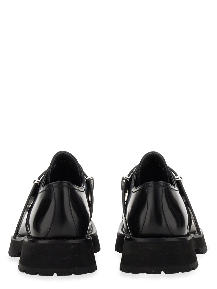 Alexander Mcqueen Men Studded Derby Loafer