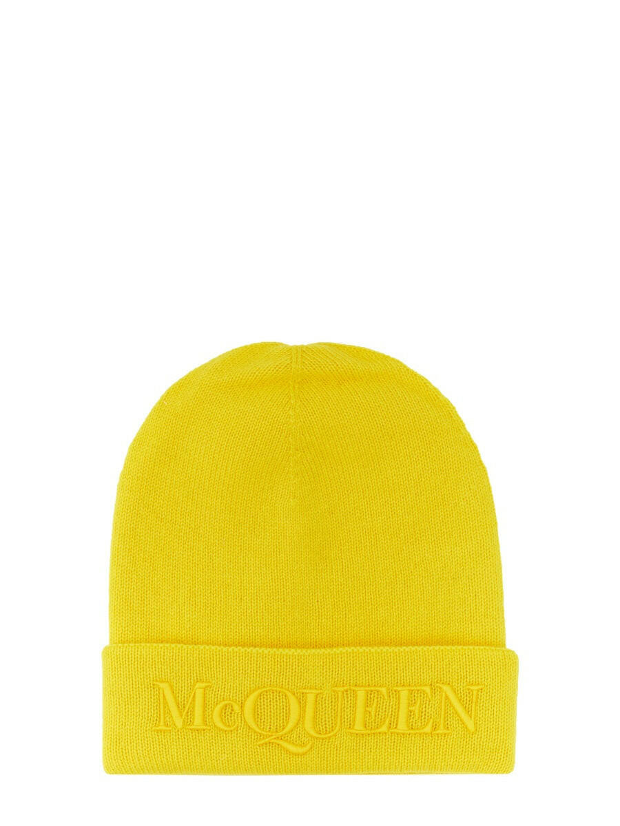 Alexander Mcqueen Men Hat With Logo