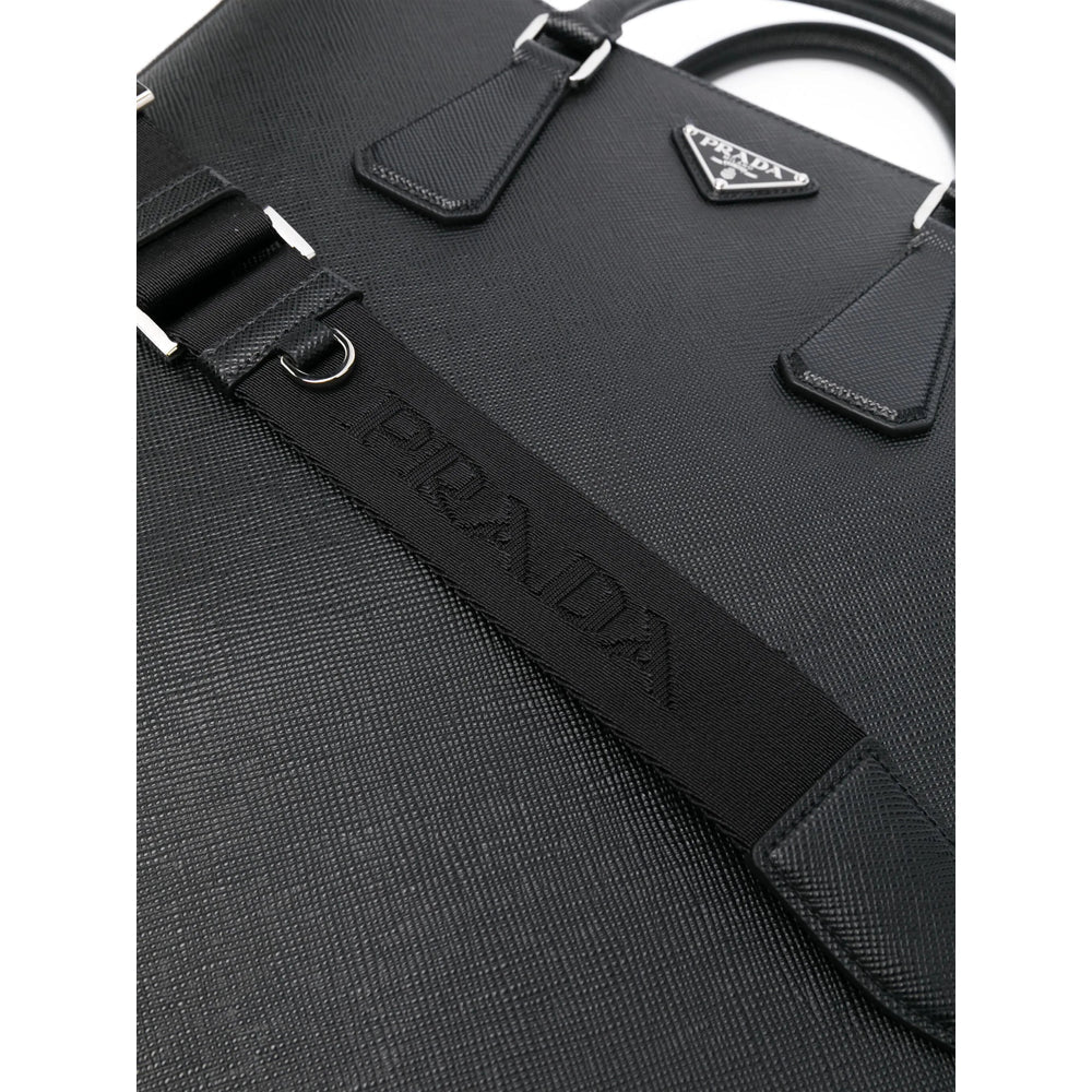 Prada Black Tote Bags Men