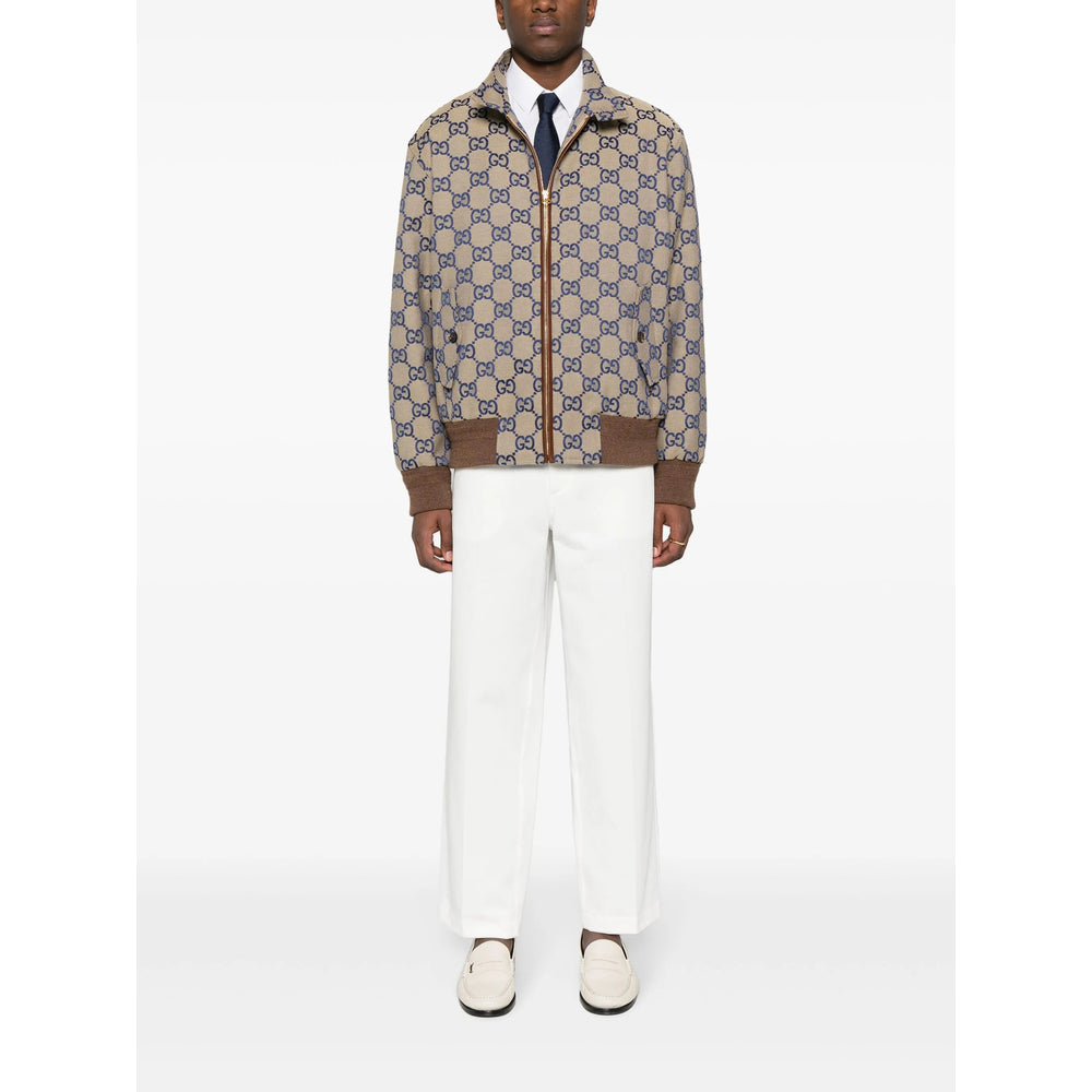 Gucci Neutrals Trousers - Regular & Straight-Leg Trousers Men