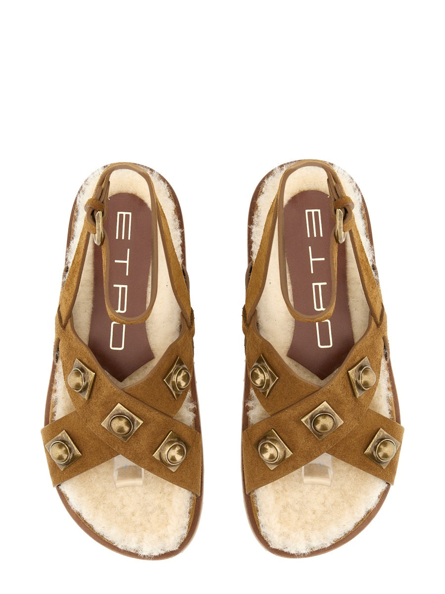 Etro Women "Crown Me" Sandal