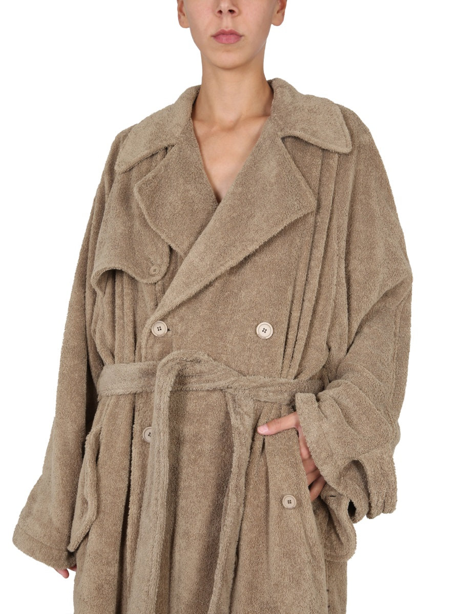 Balenciaga Women Towel Trench Coat