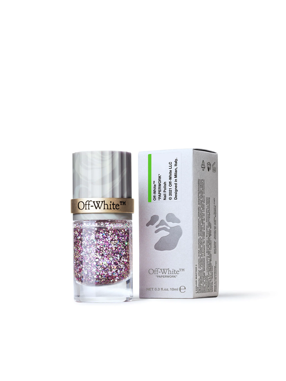 Off White Unisex Color Matter Acid Enamel