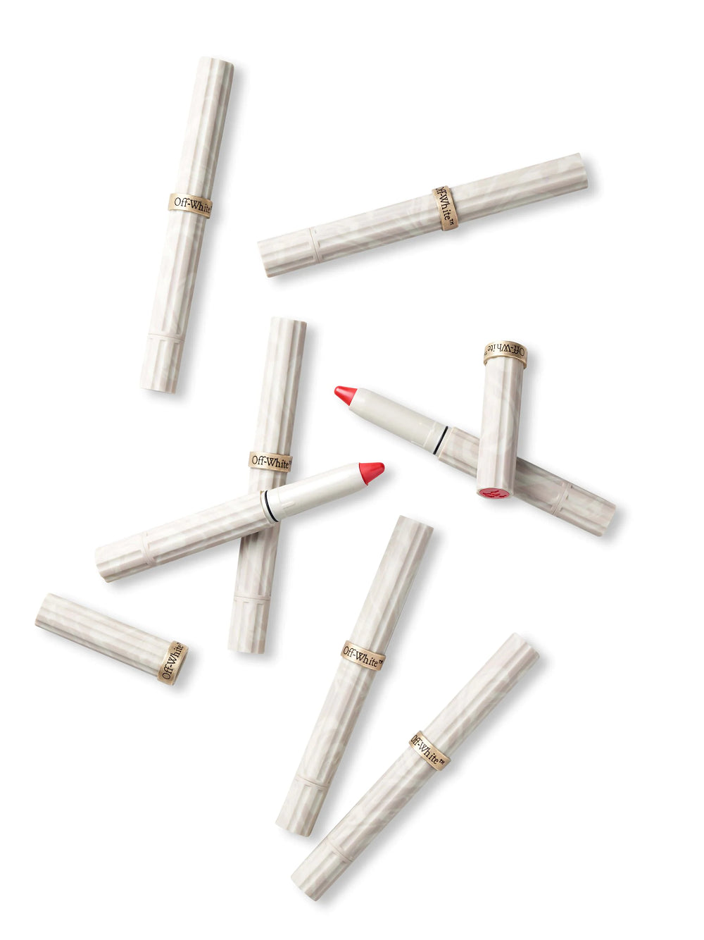 Off White Unisex Imprint Signal Pencil