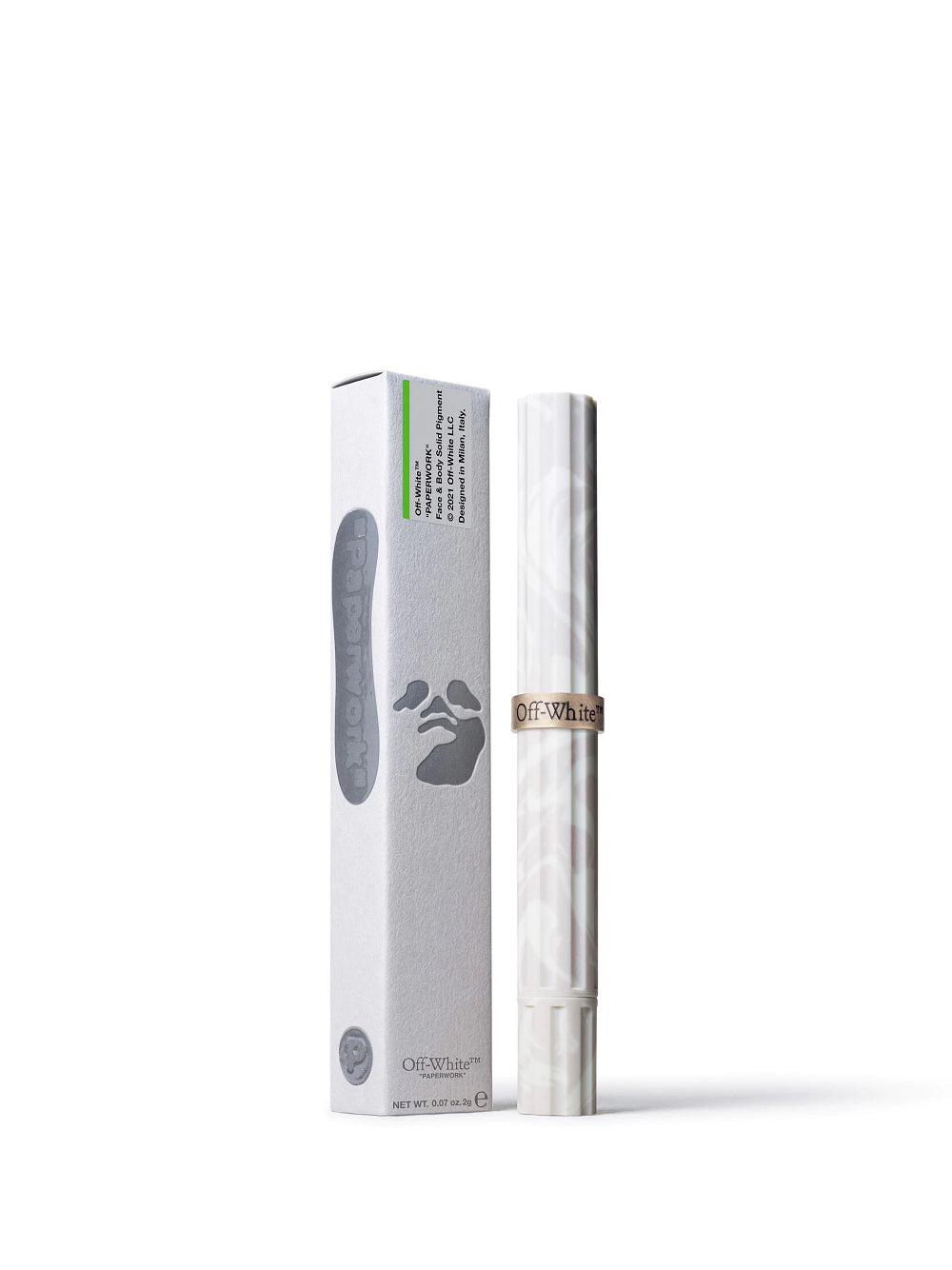 Off White Unisex Imprint Signal Pencil