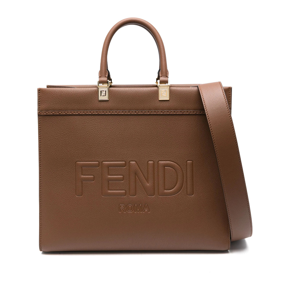 Fendi Brown Tote Bags Women