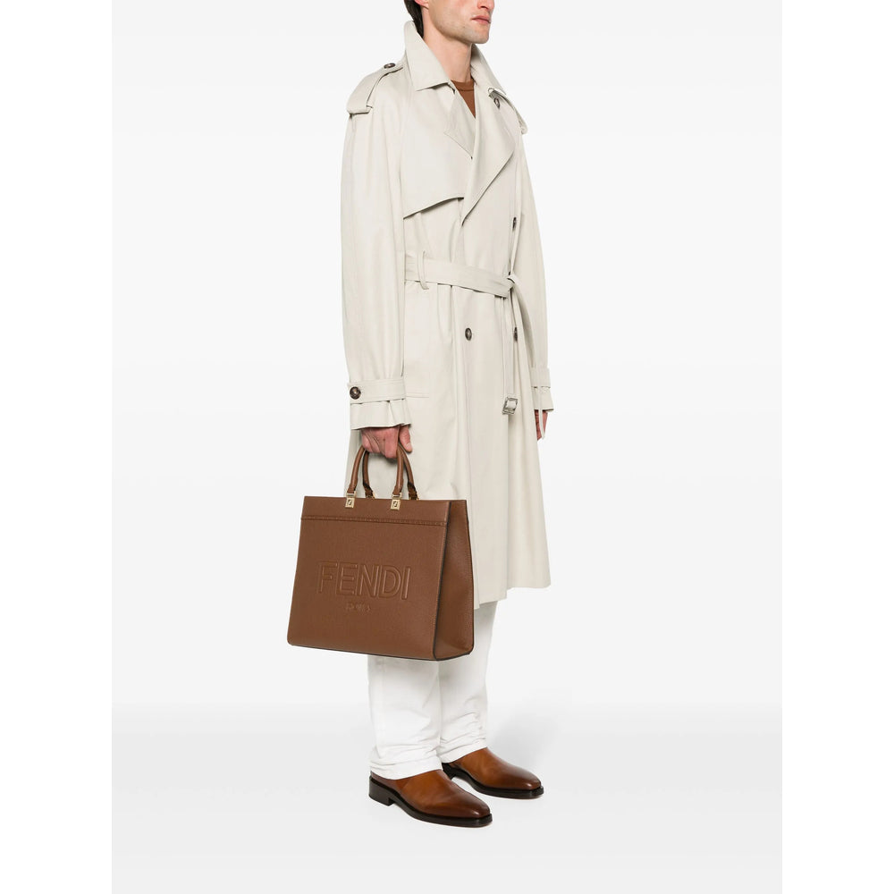 Fendi Brown Tote Bags Women