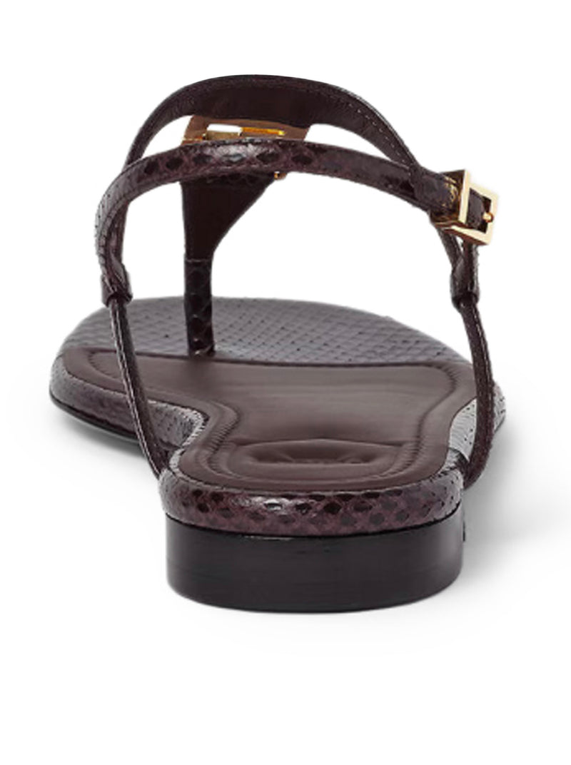 Fendi Women Ffold Flip Flops