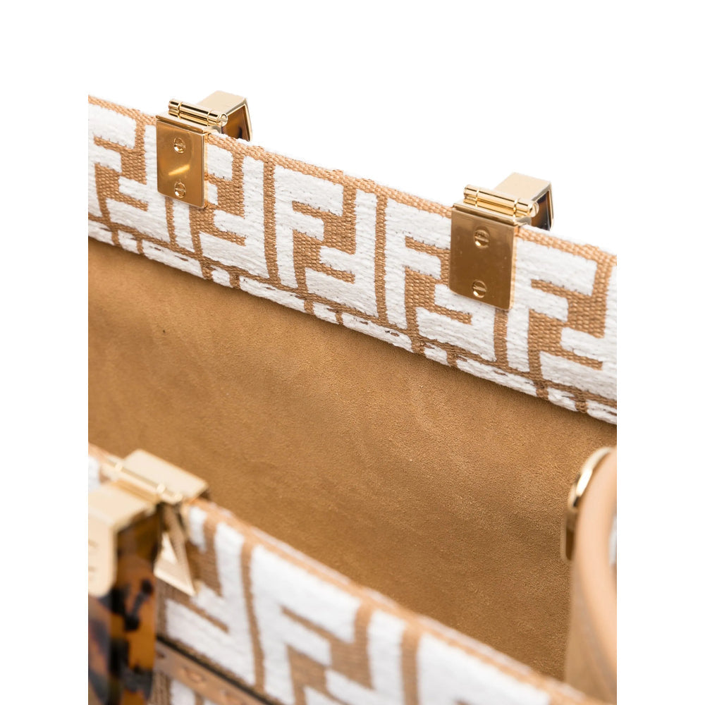 Fendi Brown Tote Bags Women