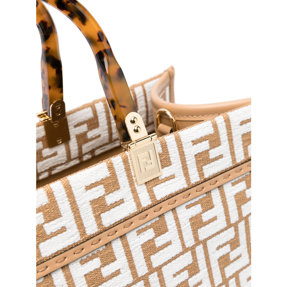 Fendi Brown Tote Bags Women