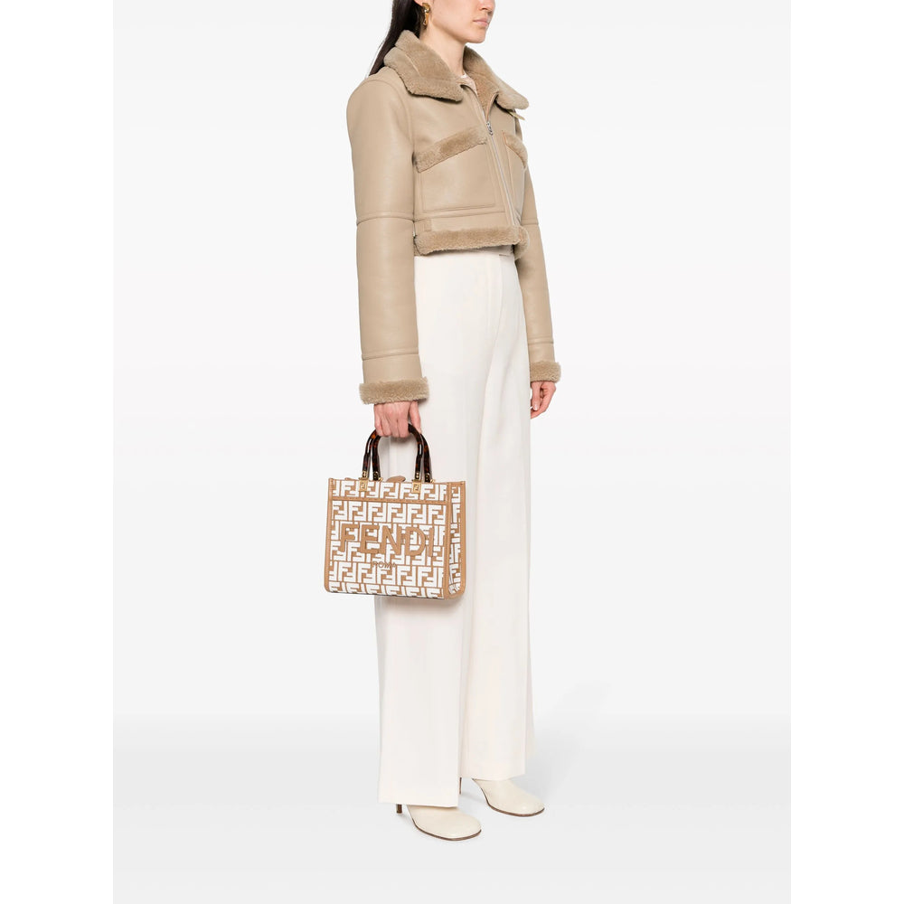 Fendi Brown Tote Bags Women