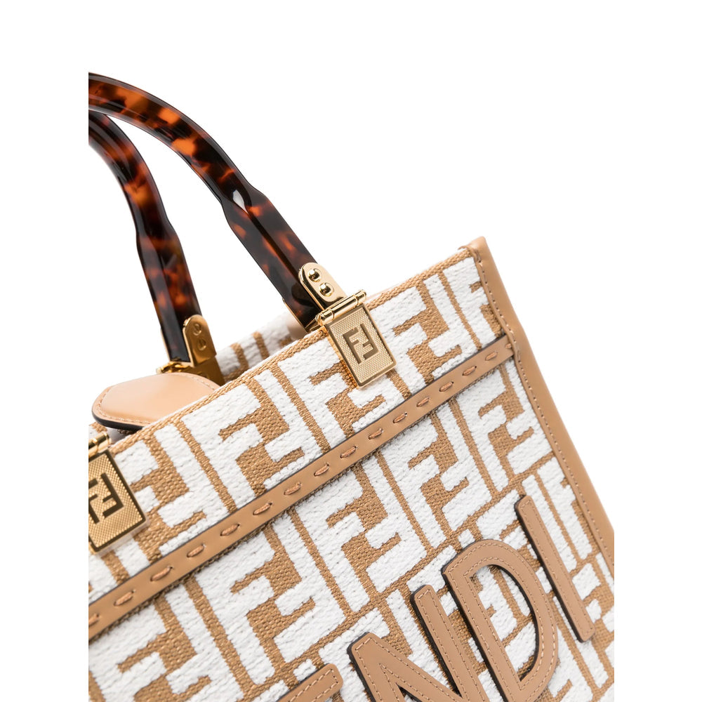 Fendi Brown Tote Bags Women