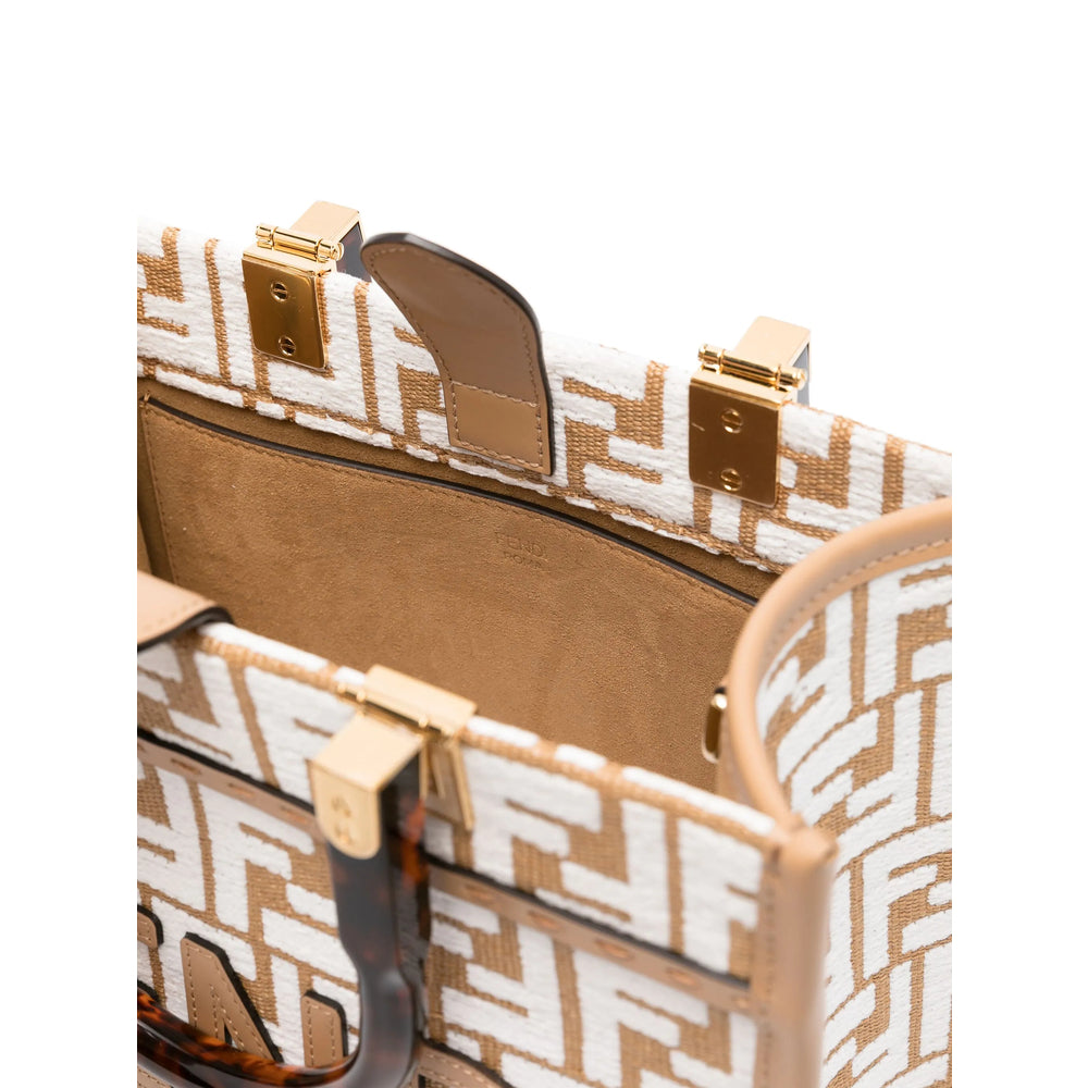 Fendi Brown Tote Bags Women