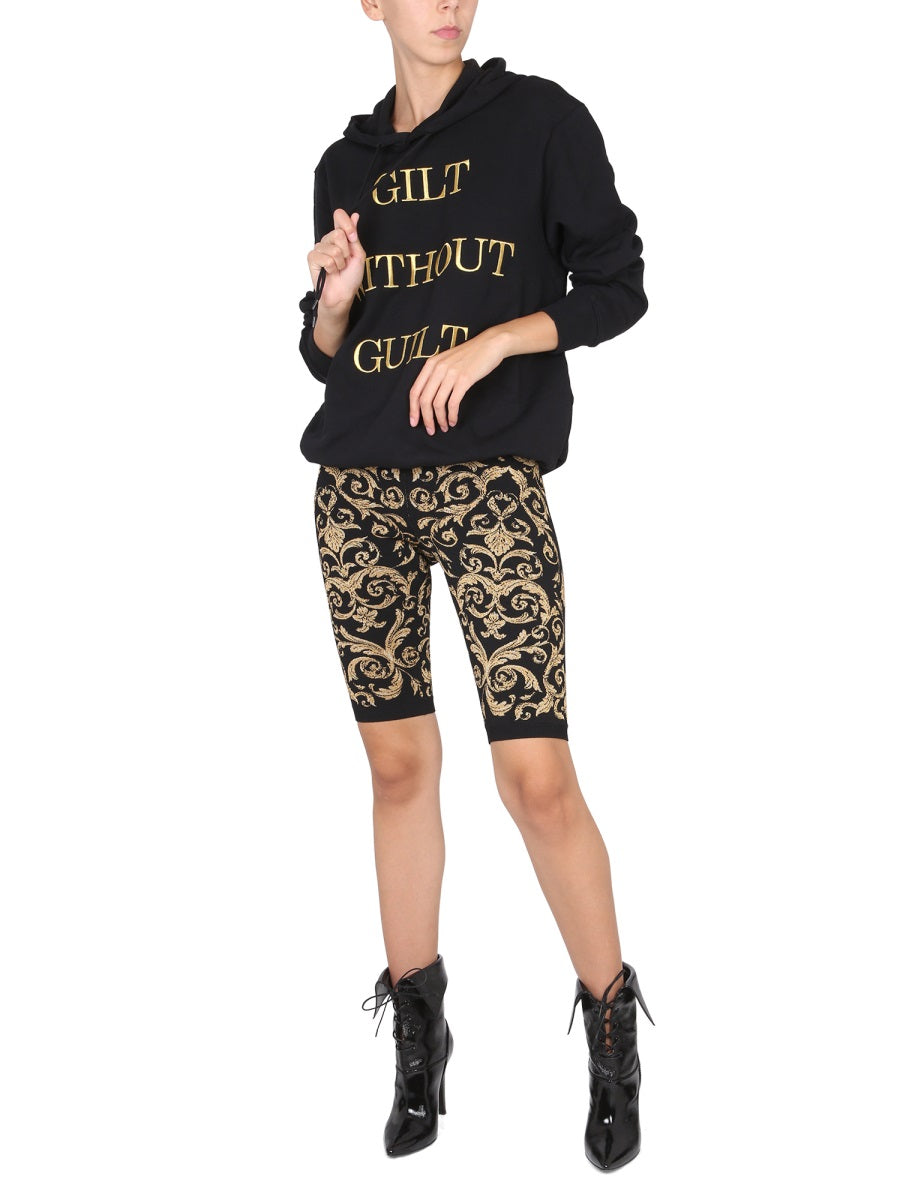 Moschino Women "Gilt Without Guilt" Sweatshirt