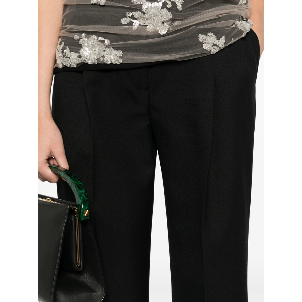 Dries Van Noten Black Trousers - Tailored Trousers Women