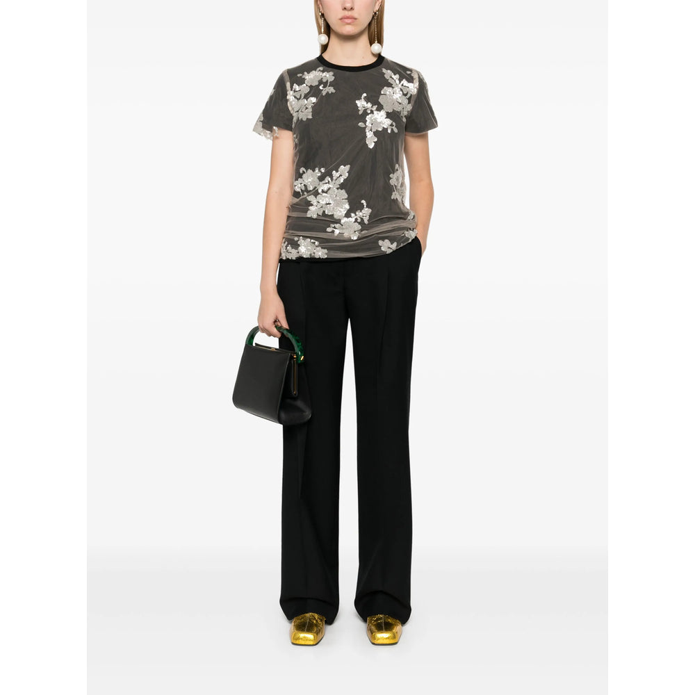 Dries Van Noten Black Trousers - Tailored Trousers Women