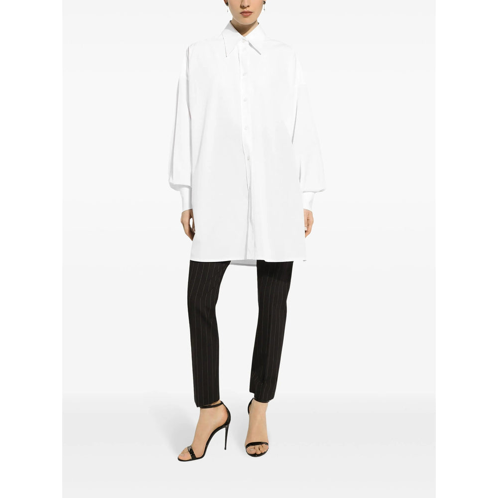 Dolce & Gabbana Black Trousers - Slim-Fit Trousers Women