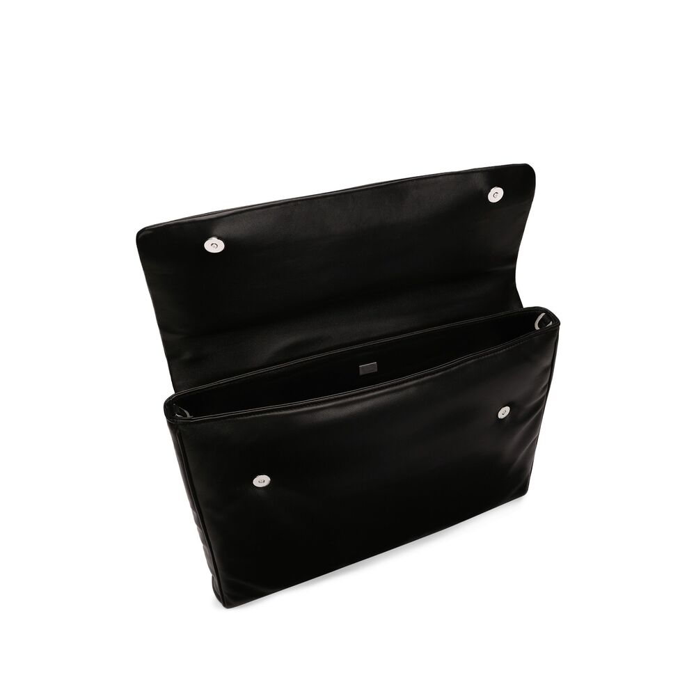 Dolce & Gabbana Black Messenger Bags Men