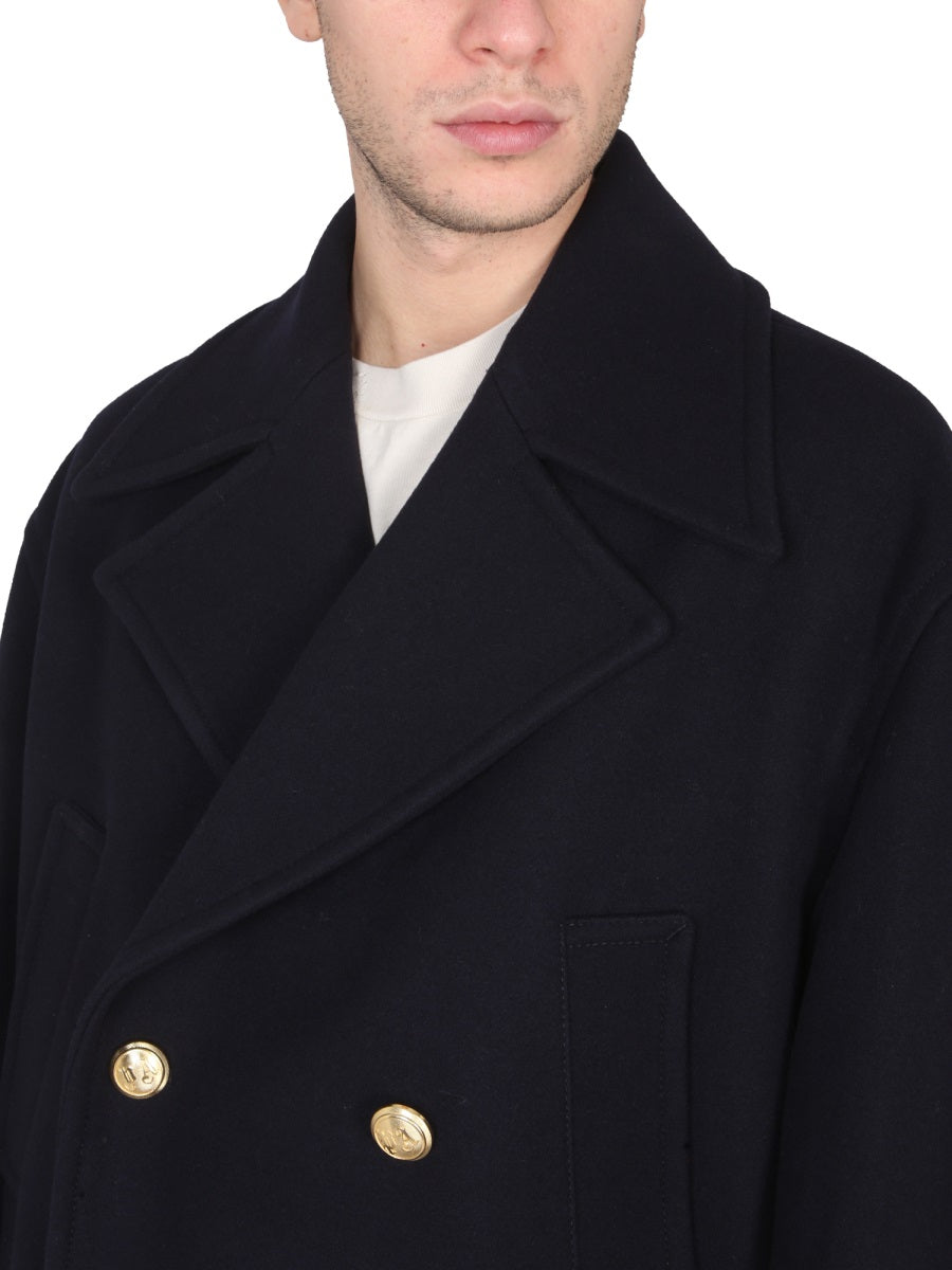 Palm Angels Men Double-Breasted Coat