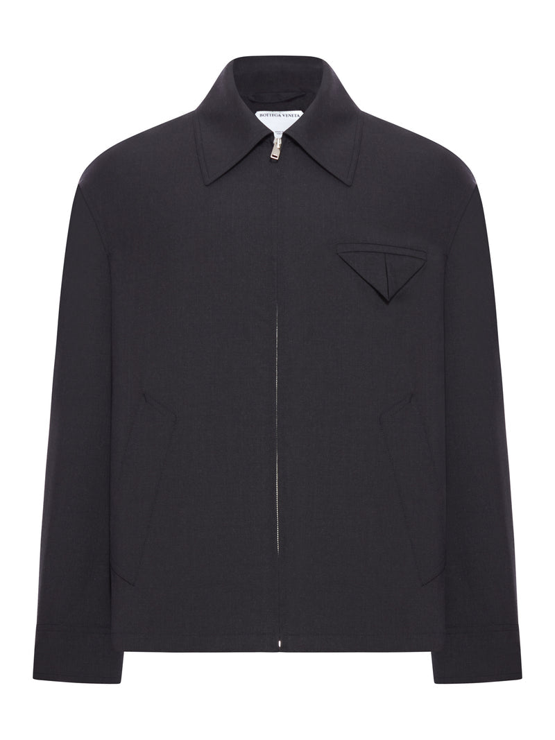 Bottega Veneta Men Wool Kimono Jacket