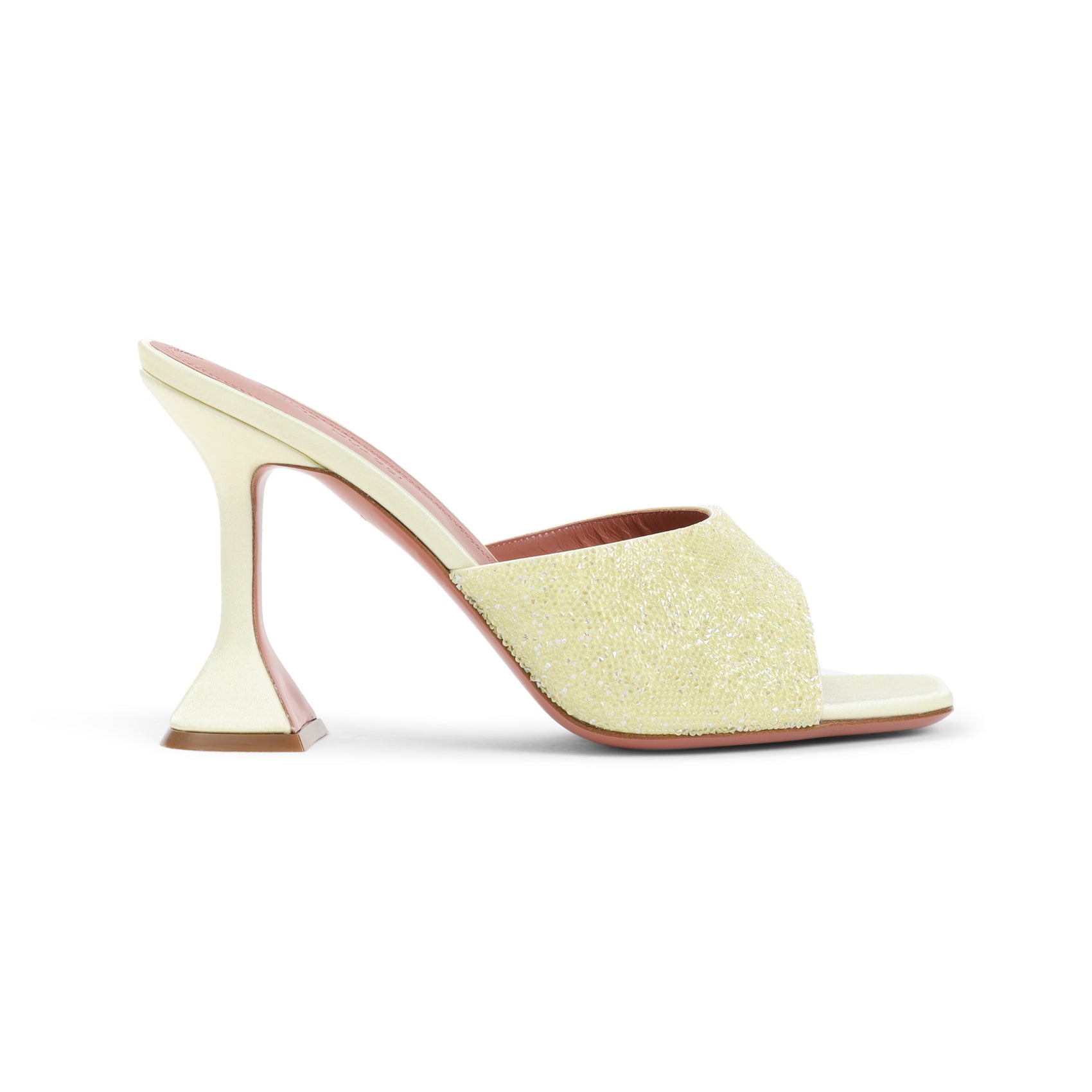 Amina Muaddi Lupita Crystal Dust 95 Sandals Women