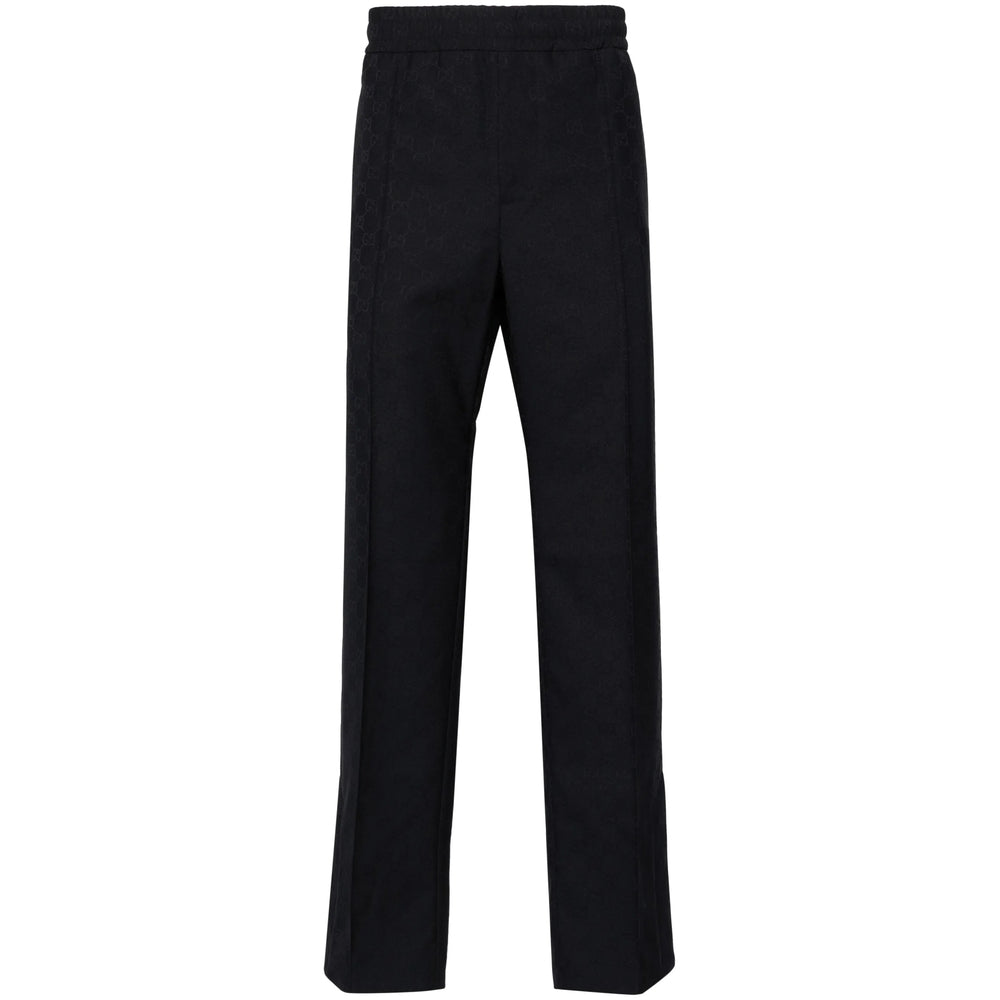 Gucci Blue Trousers - Regular & Straight-Leg Trousers Men