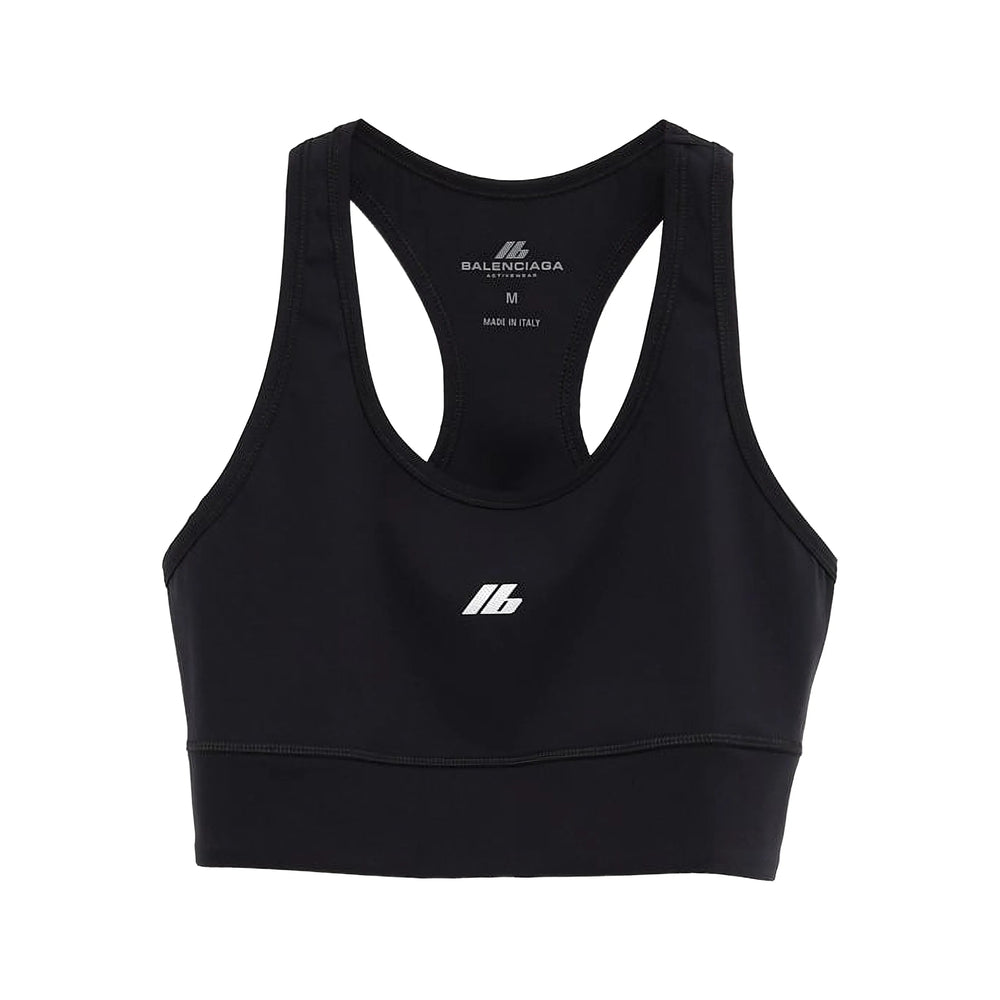 Balenciaga Black Performance Tops - Compression Tops Women